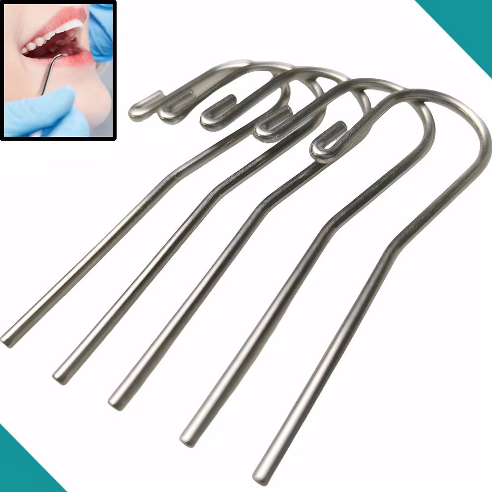 Root Hook Tool - 5 Buah/Pak Alat Pengukur Saluran Akar