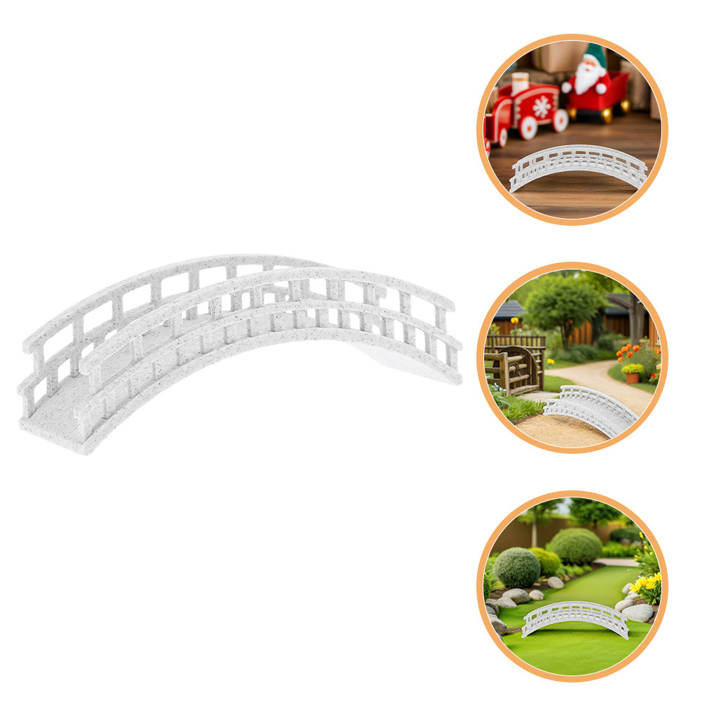Bonsai Garden Set Up - Miniatur Jembatan Lengkung Lanskap untuk Dekorasi