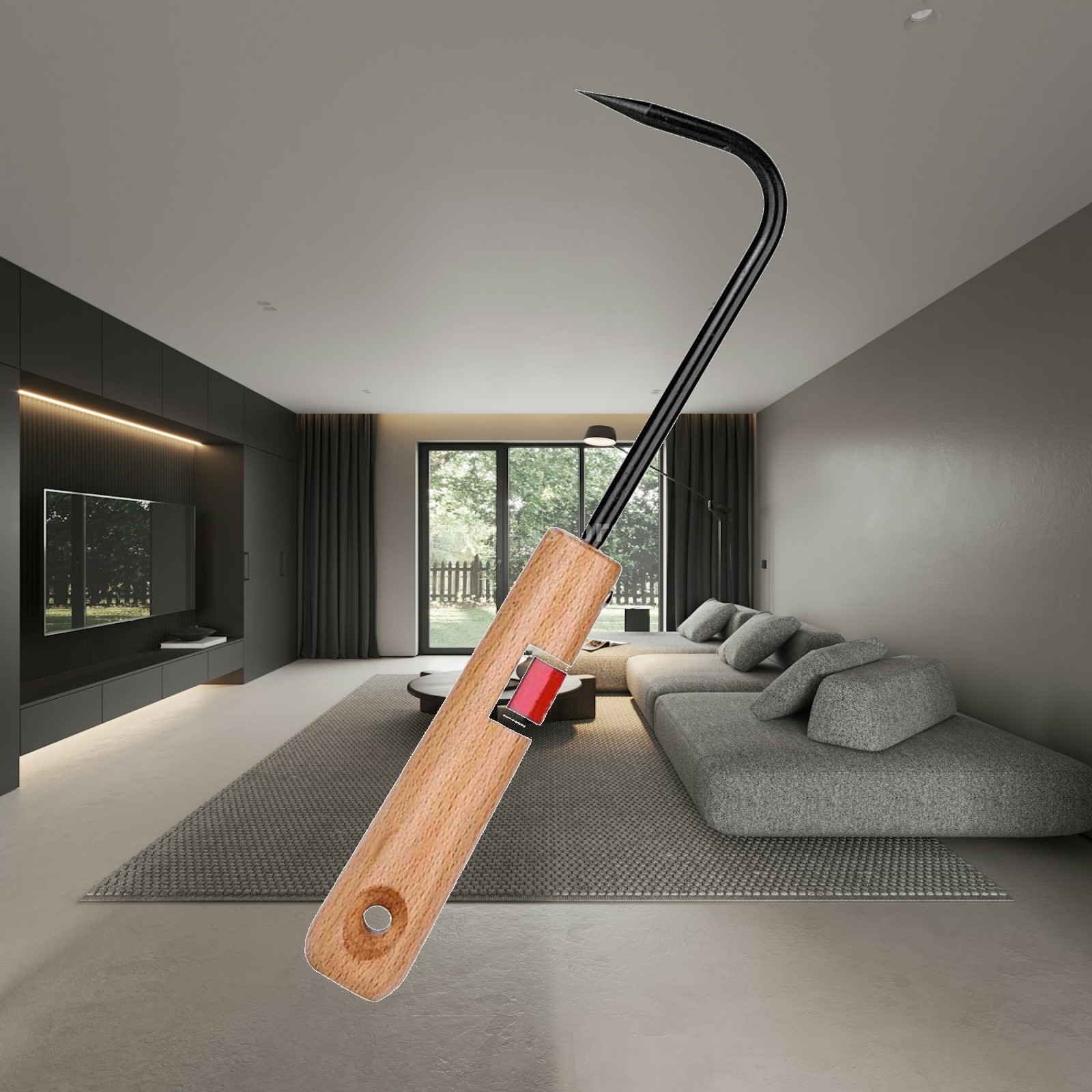 Alat Kebun Penggali Akar Bonsa - Root Hook Tool ulasan dan harga