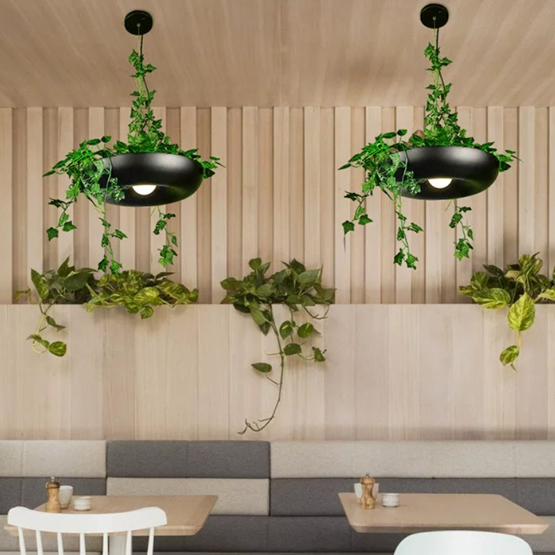 Lampu Gantung Bonsai Aluminium - Bonsai Garden Restaurant ulasan dan harga