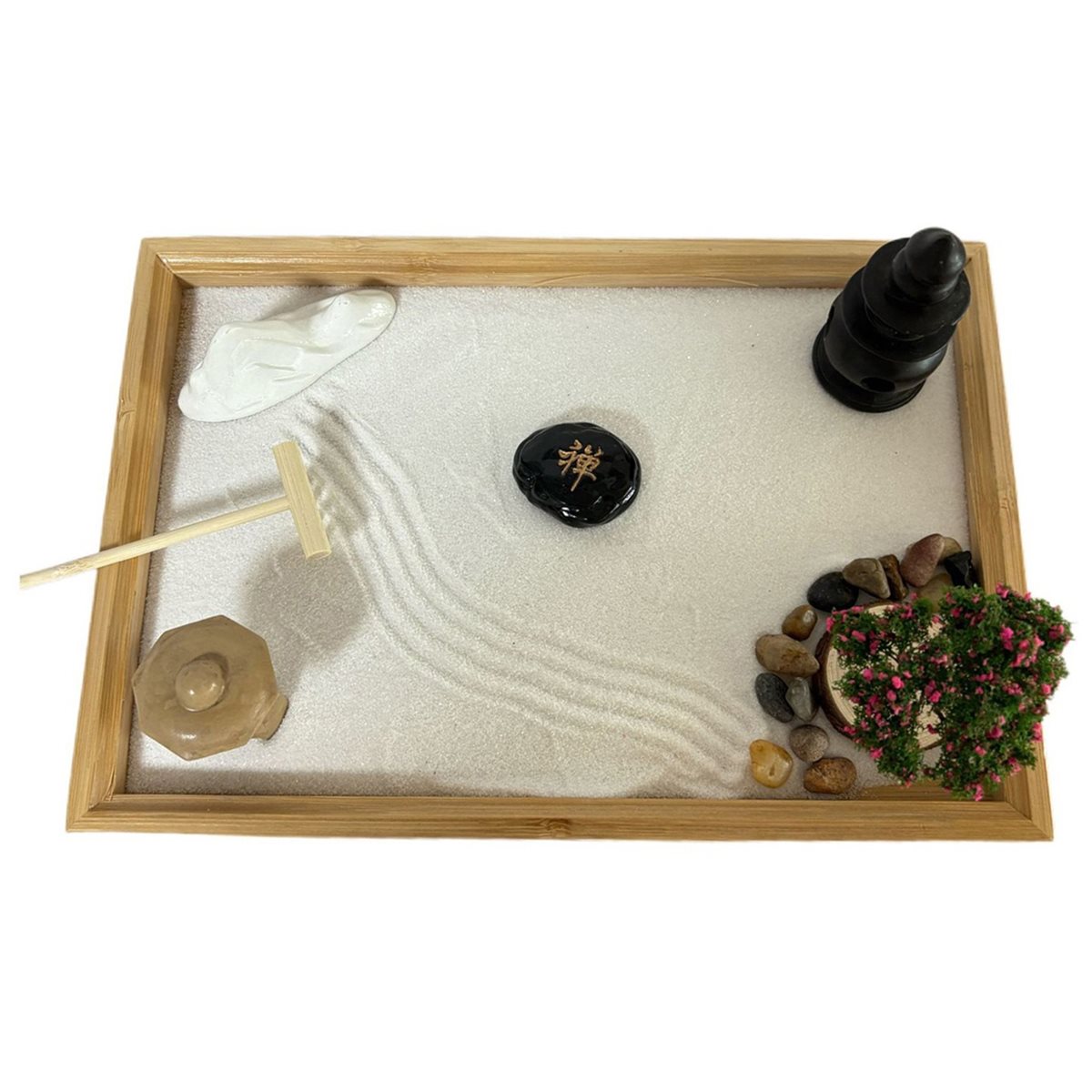 618 Mega Sale Taman Jepang unt - Bonsai Garden Desk ulasan dan harga
