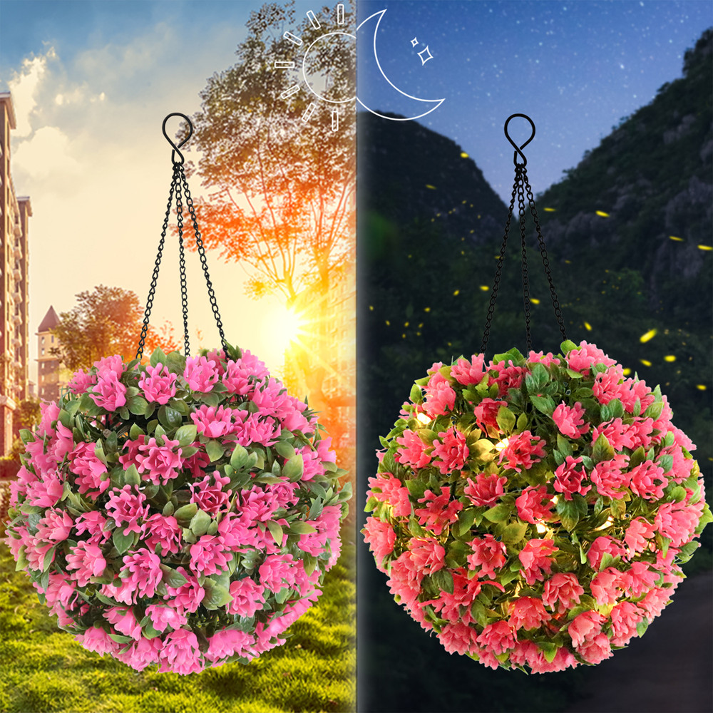 Bunga Buatan Bola Rumput Lampu - Bonsai Garden Restaurant ulasan dan harga