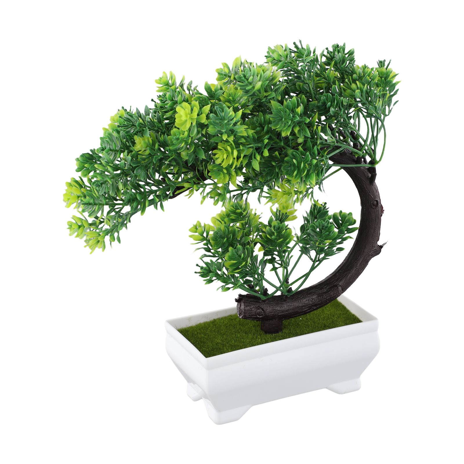 Ornamen bonsai dalam pot plast - Bonsai Garden Desk ulasan dan harga