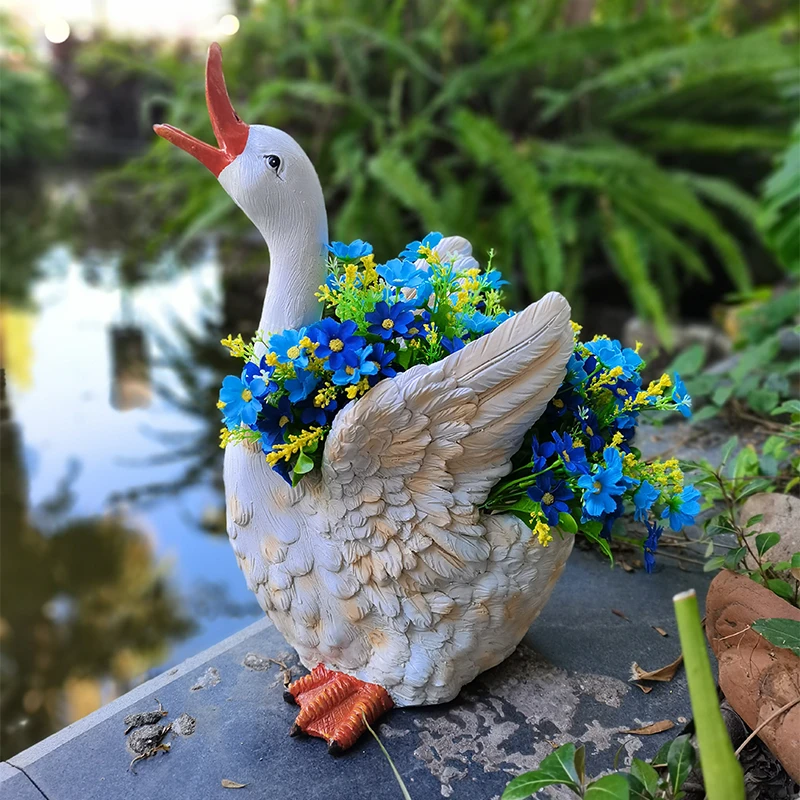 Tanaman Pot bunga bebek kartun - Bonsai Garden With Pond ulasan dan harga