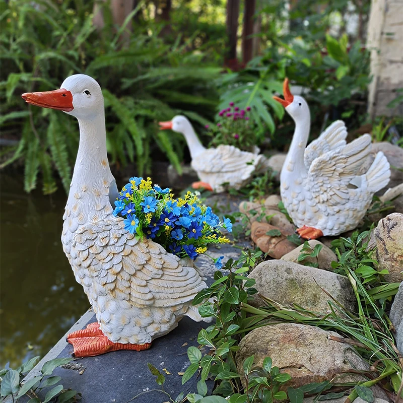 Tanaman Pot bunga bebek kartun - Bonsai Garden With Pond ulasan dan harga