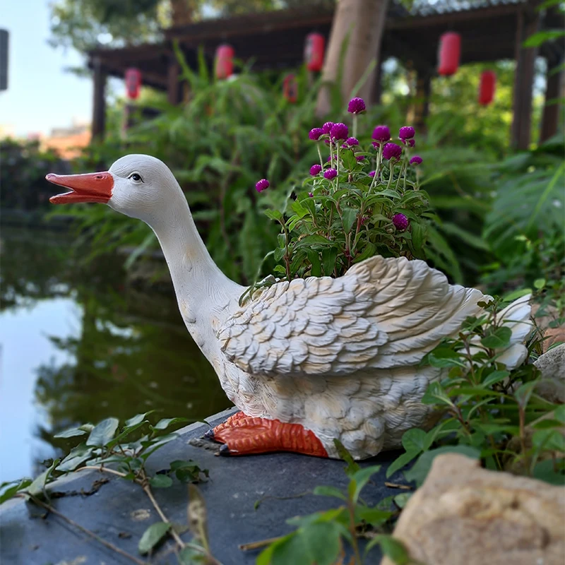 Tanaman Pot bunga bebek kartun - Bonsai Garden With Pond ulasan dan harga