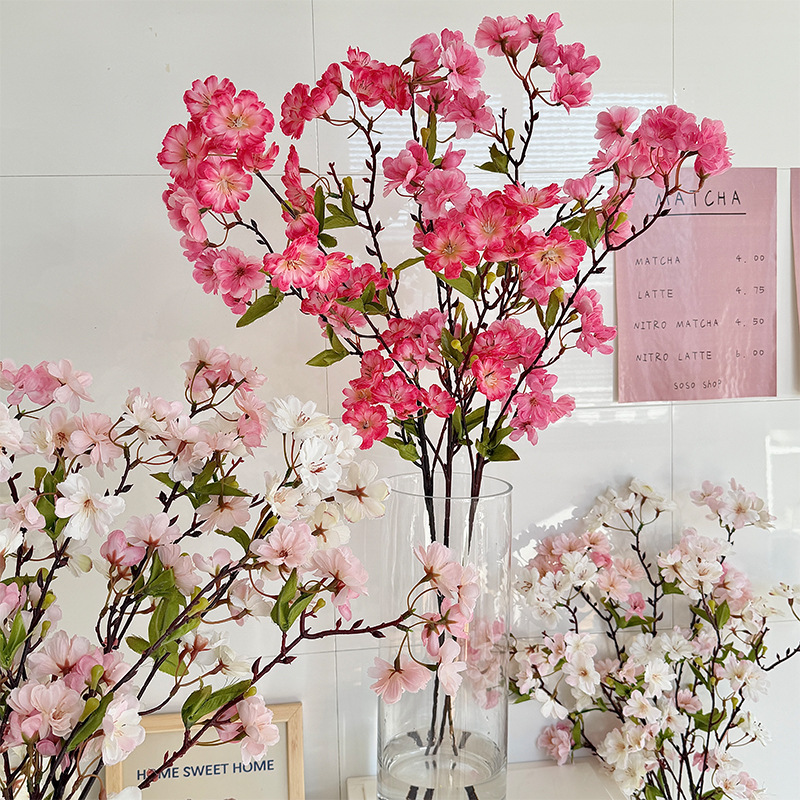 Bunga Sakura 90CM dengan Daun, - Bonsai Garden Decor ulasan dan harga