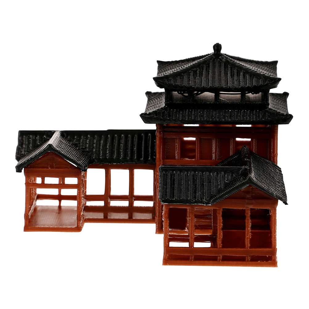 Patung Menara Pagoda Miniatur  - Bonsai Garden Set Up ulasan dan harga