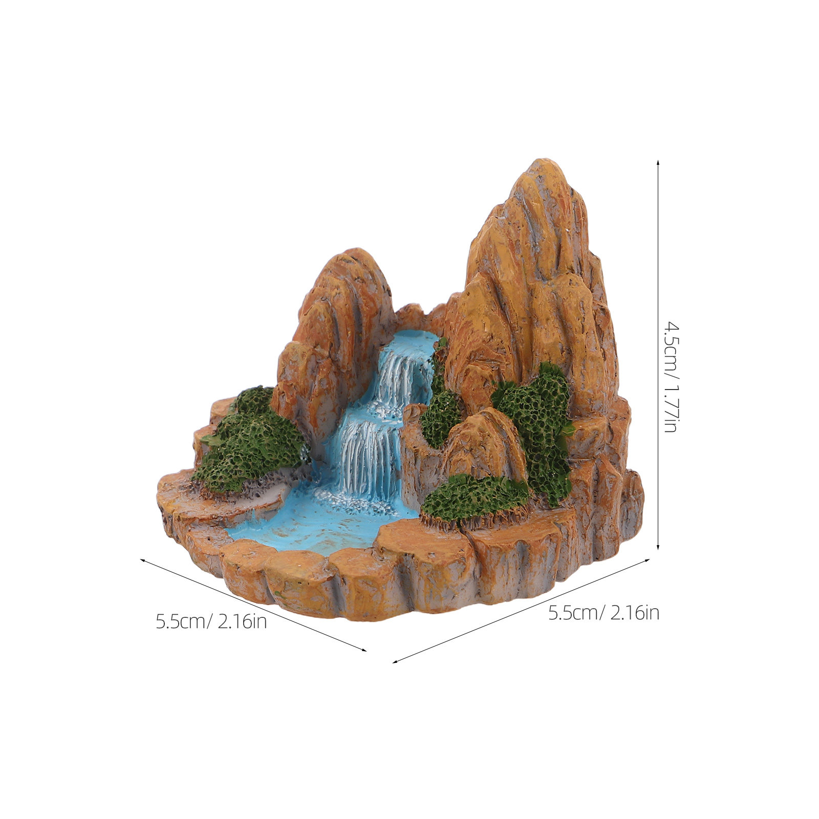 2Pcs Miniatur Batu Taman Buata - Bonsai Garden With Pond ulasan dan harga
