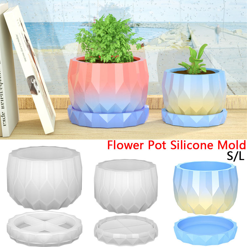 1 Set cetakan penanam silikon  - Bonsai Garden Decor ulasan dan harga