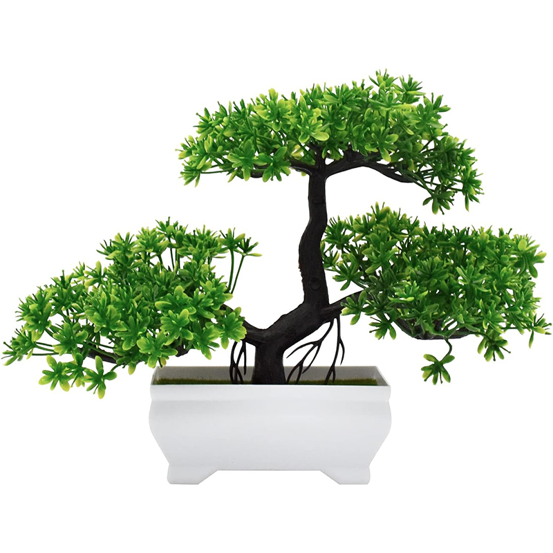 Tanaman Palsu Bionik Plastik B - Bonsai Garden Desk ulasan dan harga