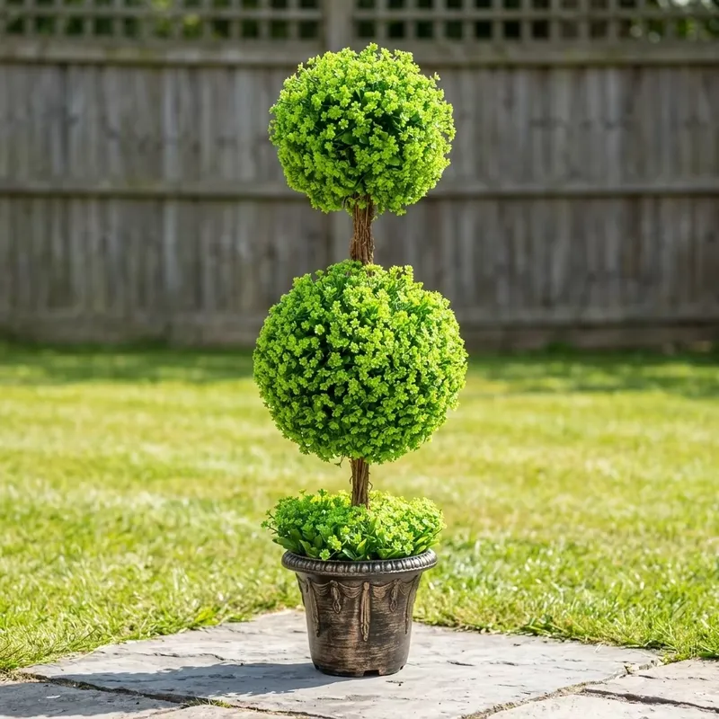 Pohon Bonsai Buatan dalam Pot  - Bonsai Garden Desk ulasan dan harga