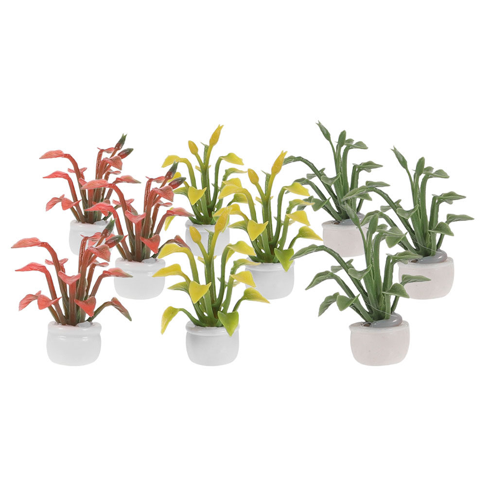 9Pcs Tanaman Miniatur dalam Po - Bonsai Garden Desk ulasan dan harga